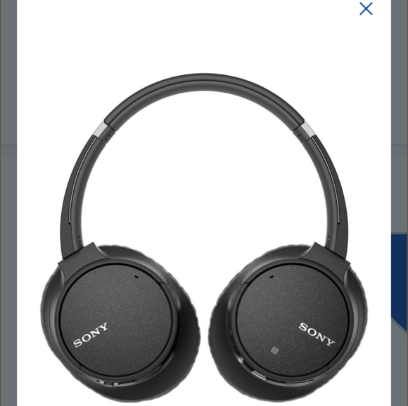Sony Noise Cancelling Wireless Headphones - Picture 2 of 3